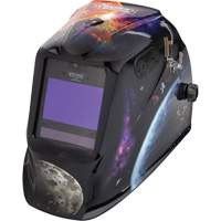 VIKING 2450 ADV Series Intergalactic Helmet, 3.82" L x 2.44" W View Area, 5 - 13 Shade Range Oxford Builders Supplies Inc