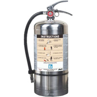 Extincteur pour la protection contre l'incendie de pile Lithium-ion, AVD, Capacit&eacute; 6 L Oxford Builders Supplies Inc