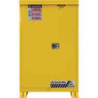 Outdoor Flammable Storage Cabinet, 45 gal., 2 Door, 43" W x 65" H x 18" D Oxford Builders Supplies Inc