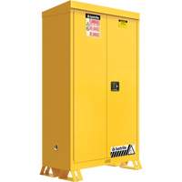 Outdoor Flammable Storage Cabinet, 45 gal., 2 Door, 43" W x 65" H x 18" D Oxford Builders Supplies Inc