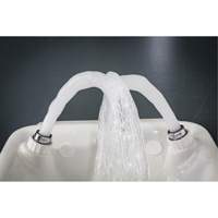 Douche oculaire/faciale, Installation Montage mural, Bol Plastique Oxford Builders Supplies Inc