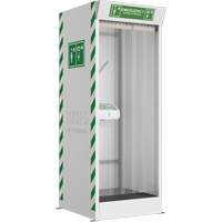 Emergency Cubicle Shower & Covered Eye & Face Wash Oxford Builders Supplies Inc