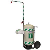 Mobile Self-Contained Emergency Safety Shower with Eye & Face Wash, 30 gal. Capacity, Meets None Oxford Builders Supplies Inc