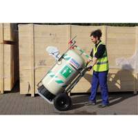 Mobile Self-Contained Emergency Safety Shower with Eye & Face Wash, 30 gal. Capacity, Meets None Oxford Builders Supplies Inc