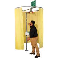 Pipe Mounted Safety Shower Modesty Curtain Oxford Builders Supplies Inc