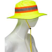 Chapeau de p&ecirc;cheur &agrave; refroidissement par &eacute;vaporation, Lime haute visibilit&eacute; Oxford Builders Supplies Inc