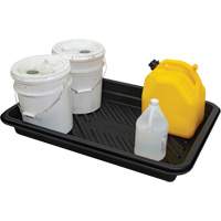 Plateau pour les d&eacute;versements, 24" lo x 36" la x 4,5" h, Cap. de d&eacute;versement 18 gal. US Oxford Builders Supplies Inc