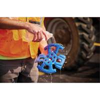 BOLT Safety Helmet Cooling Liner, Blue Oxford Builders Supplies Inc