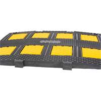 Middle Speed Hump, Rubber, 3' L x 20" W x 2" H Oxford Builders Supplies Inc