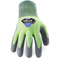Helix&reg; 2057 Abrasion- & Cut-Resistant Gloves, Size 6/X-Small, 13 Gauge, Polyurethane Coated, HPPE Shell, ASTM ANSI Level A4/EN 388 Level C Oxford Builders Supplies Inc