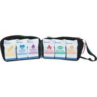 Trousse de premiers soins pour intervention d'urgence, Sac en nylon Oxford Builders Supplies Inc