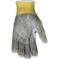 CutPro&reg; Cut Resistant Work Gloves with Split Leather Palm, Size Small, 7 Gauge, Kevlar&reg; Shell, ASTM ANSI Level A3 Oxford Builders Supplies Inc
