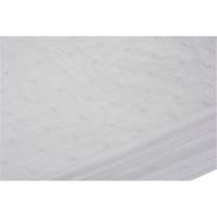 Bonded Sorbent Pad, Oil Only, 15" x 19", 10 gal. Absorbancy Oxford Builders Supplies Inc