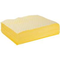 Bonded Sorbent Pads, Hazmat, 15" x 19", 8 gal. Absorbancy Oxford Builders Supplies Inc