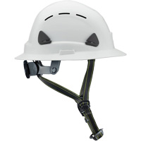 Fibre Metal Climbing Style Helmet with Full Brim, Meets CSA Type 2, Ratchet Suspension, Vented Oxford Builders Supplies Inc