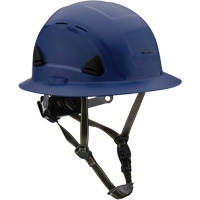 Casque Fibre Metal de style escalade avec bordure compl&egrave;te, R&eacute;pond aux normes CSA type 2, Suspension Rochet, Ventil&eacute; Oxford Builders Supplies Inc