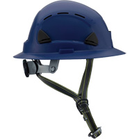 Casque Fibre Metal de style escalade avec bordure compl&egrave;te, R&eacute;pond aux normes CSA type 2, Suspension Rochet, Ventil&eacute; Oxford Builders Supplies Inc