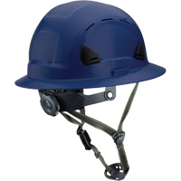 Casque Fibre Metal de style escalade avec bordure compl&egrave;te, R&eacute;pond aux normes CSA type 2, Suspension Rochet, Ventil&eacute; Oxford Builders Supplies Inc