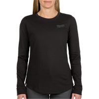 T-shirt hybride &agrave; manches longues FREEFLEX, Femmes, T-petit, Noir Oxford Builders Supplies Inc