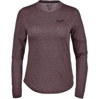 T-shirt hybride &agrave; manches longues FREEFLEX, Femmes, T-petit, Mauve Oxford Builders Supplies Inc