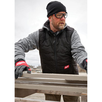 Veste l&eacute;g&egrave;re et isol&eacute;e FREEFLEX, Hommes, Petit, Noir Oxford Builders Supplies Inc