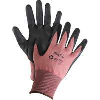 Gants &eacute;cologiques, l&eacute;gers, et r&eacute;sistants &agrave; la coupe, &agrave; haute dext&eacute;rit&eacute;, Taille 10, Calibre 18, Rev&ecirc;tement Mousse de nitrile, Enveloppe en Acier inoxydable/PEHP/rPET, ASTM ANSI niveau A4 Oxford Builders Supplies Inc