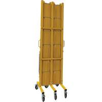 Expandable Barrier, 84" H x 20' L, Yellow Oxford Builders Supplies Inc