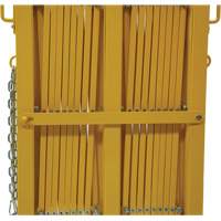 Expandable Barrier, 84" H x 20' L, Yellow Oxford Builders Supplies Inc