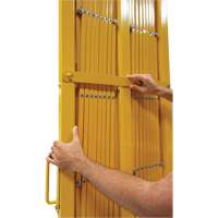 Expandable Barrier, 84" H x 20' L, Yellow Oxford Builders Supplies Inc