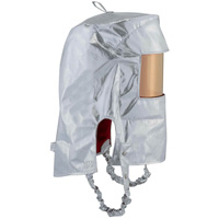 Cagoule r&eacute;fl&eacute;chissant la chaleur avec fen&ecirc;tre transparente dor&eacute;e Oxford Builders Supplies Inc