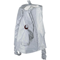 Cagoule r&eacute;fl&eacute;chissant la chaleur avec fen&ecirc;tre transparente dor&eacute;e Oxford Builders Supplies Inc