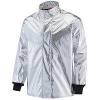 Manteau r&eacute;fl&eacute;chissant la chaleur, 2T-Grand, Kevlar PBI aluminis&eacute; Oxford Builders Supplies Inc