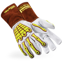 HeatArmor&reg; 5056IMP Welding Gloves, Grain Goatskin, Size X-Small Oxford Builders Supplies Inc