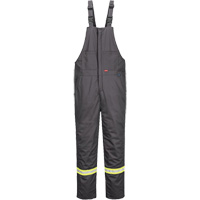 Pantalon &agrave; bavette isol&eacute; 88/12 Bizflame, Coton/Nylon, Petit, Gris Oxford Builders Supplies Inc