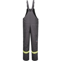 Pantalon &agrave; bavette isol&eacute; 88/12 Bizflame, Coton/Nylon, Petit, Gris Oxford Builders Supplies Inc
