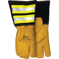 Powerline One-Finger Water-Resistant Mitt, Leather, Medium Oxford Builders Supplies Inc