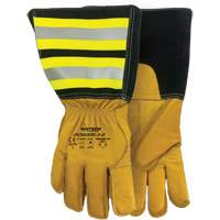 Powerline Water-Resistant Gloves, Leather, Medium Oxford Builders Supplies Inc