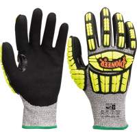 Gants r&eacute;sistant aux coupures et chocs, Petit, Paume en Synth&eacute;tique, Poignet Poignet en tricot Oxford Builders Supplies Inc