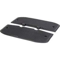 Speed Hump End Caps, Rubber, 3' L x 20" W x 2" H Oxford Builders Supplies Inc