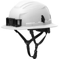 Casque de s&eacute;curit&eacute; &agrave; bordure complet BOLT, R&eacute;pond aux normes CSA type 2, Suspension Rochet, Non ventil&eacute; Oxford Builders Supplies Inc