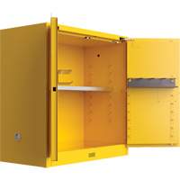 Utili-Guard+ Flammable Safety Cabinet, 30 gal., 1 Door, 43" W x 44" H x 22" D Oxford Builders Supplies Inc