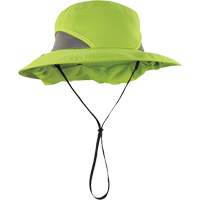 Chapeau de garde forestier 8934 Chill-Its avec prot&egrave;ge-nuque, petit/moyen, Lime haute visibilit&eacute; Oxford Builders Supplies Inc