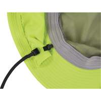 Chapeau de garde forestier 8934 Chill-Its avec prot&egrave;ge-nuque, petit/moyen, Lime haute visibilit&eacute; Oxford Builders Supplies Inc