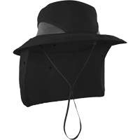 Chapeau de garde forestier 8934 Chill-Its avec prot&egrave;ge-nuque, petit/moyen, Noir Oxford Builders Supplies Inc