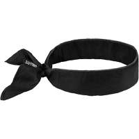 Bandeau de refroidissement Chill-Its 6702 avec polym&egrave;res int&eacute;gr&eacute;s et fermeture &agrave; nouer, Noir Oxford Builders Supplies Inc