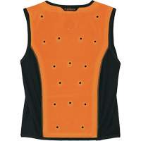 Veste de refroidissement &eacute;vaporatif Chill-Its 6685 avec fermeture &agrave; glissi&egrave;re, Moyen, Orange Oxford Builders Supplies Inc