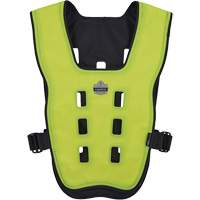 Veste de refroidissement &eacute;vaporatif Chill-Its 6685 avec fermeture &agrave; glissi&egrave;re, T-petit, Jaune lime haute visibilit&eacute; Oxford Builders Supplies Inc