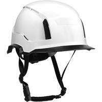 Bordure &eacute;troite compl&egrave;te &agrave; agrafe pour casque d'alpiniste RZRBack, blanc Oxford Builders Supplies Inc