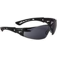 Rush+ BSSI Safety Glasses, Smoke/Grey Lens, Anti-Fog/Anti-Scratch, ANSI Z87+ Oxford Builders Supplies Inc