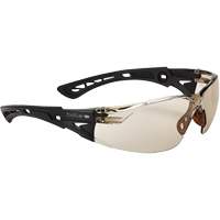 Rush+ BSSI Safety Glasses, Brown/Copper Lens, Anti-Fog/Anti-Scratch, ANSI Z87+ Oxford Builders Supplies Inc